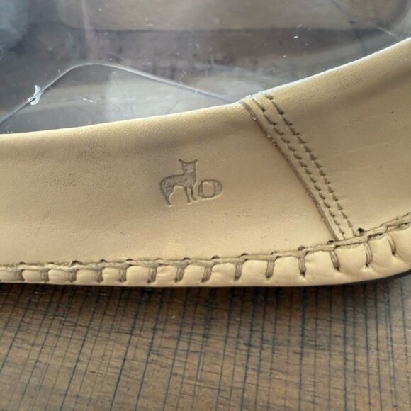 Dingo by Fluchos Men’s Slip-On Leather Loafers EUR 42 US 9 Beige Stitched Moc main image 4
